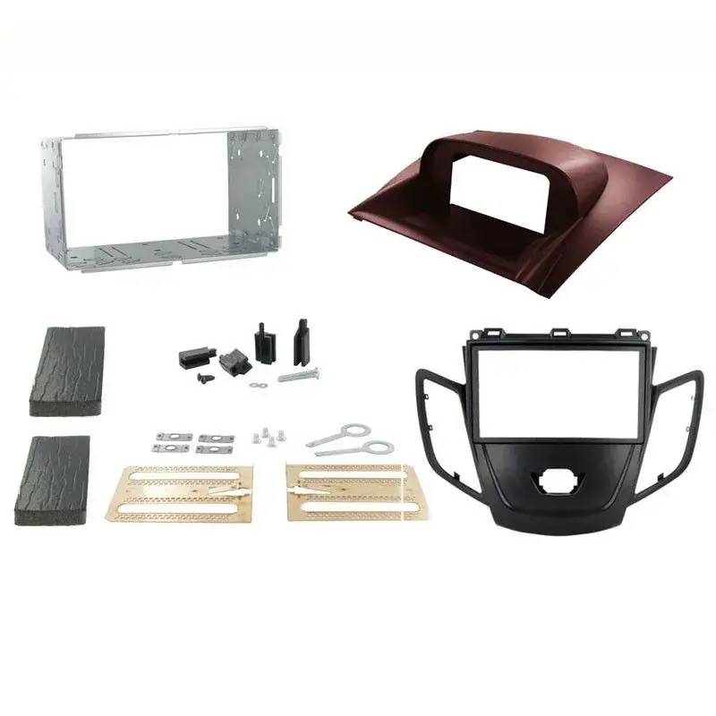 Connects2 CT23FD27 kit rama 2DIN FORD Fiesta(Negru-Rosu) Expediere rapidă