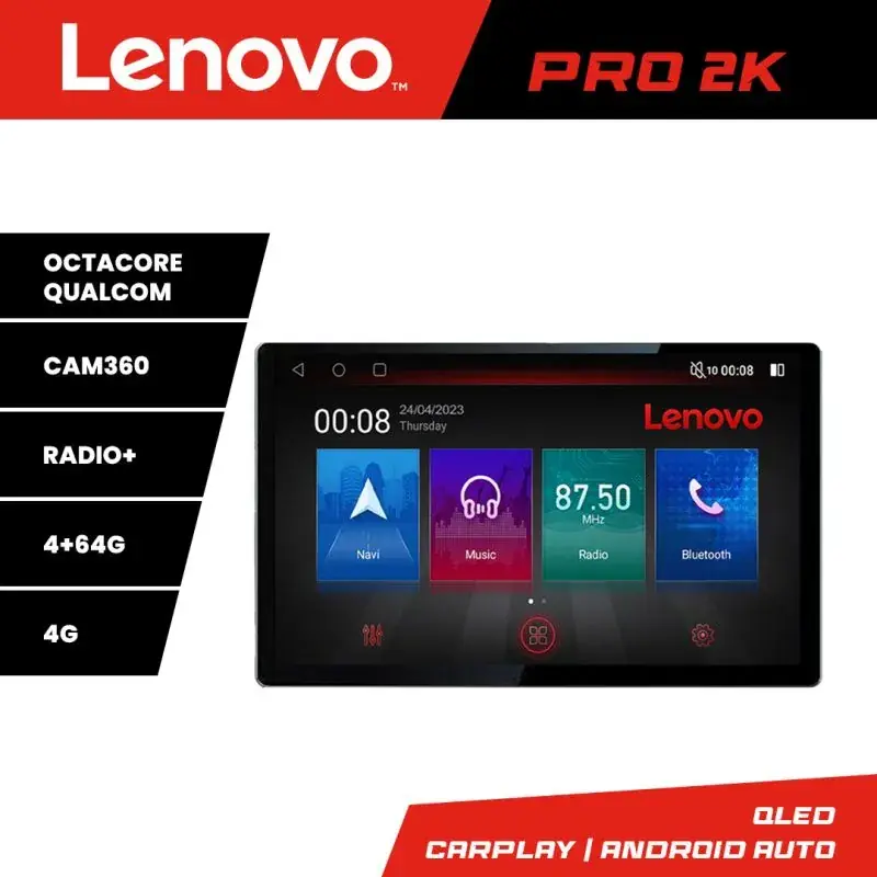 Preț promoțional Navigatie Smart 2005-2010 K-smart05 Lenovo PRO 4+64 13 inch 2K android 4G DSP gps internet