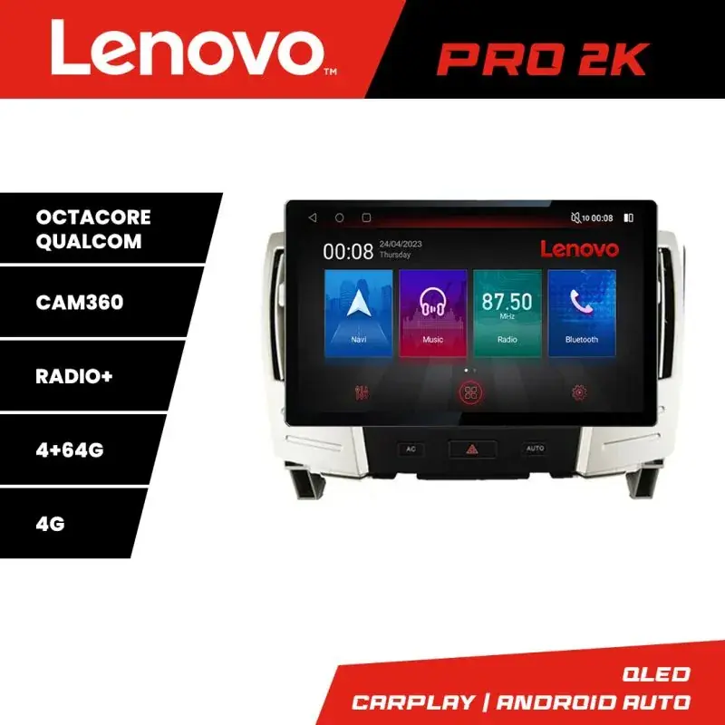 Preț promoțional Navigatie Lexus RX300 2003-2008 Lenovo PRO 4+64 13 inch 2K android 4G DSP gps internet  Kit-RX300
