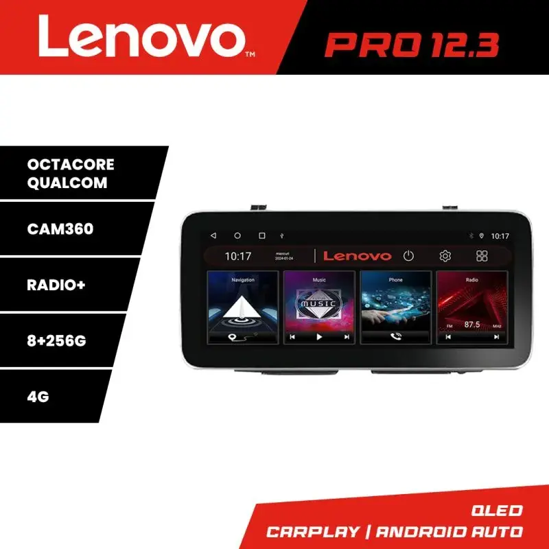 Disponibil imediat Navigatie Honda HR-V 2013-2018 Lenovo PRO 8+256 12.3 inch qled android 4G DSP gps internet  Kit-hr-v