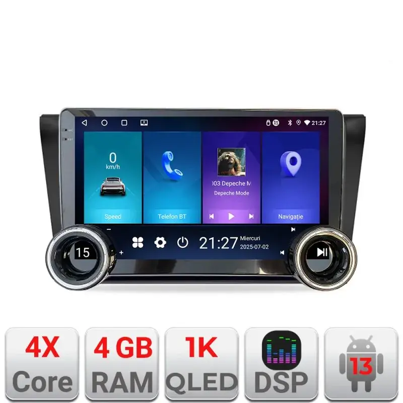 Vezi acum Navigatie Mazda 3 2009-2014 Kit-034 Edotec  4+64 10.5 inch Incell 1K android Wifi 5Ghz gps internet