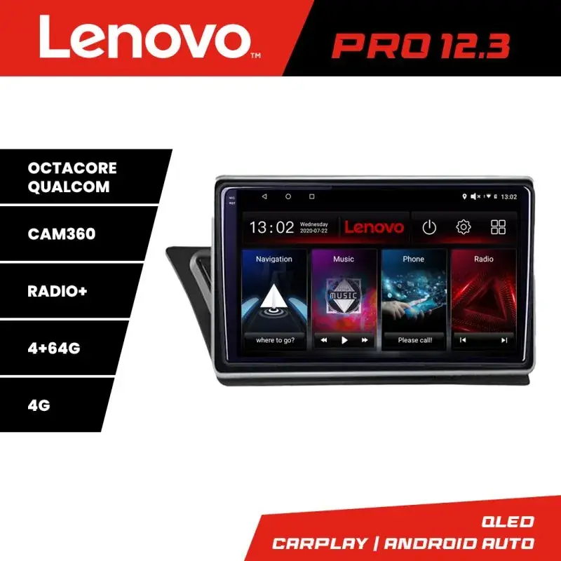 Ultima șansă Navigatie dedicata Audi Q5 MMI3G Low High Lenovo Qled 12.3 inch Octa Core 4+64 360 DSP ADAS carplay android auto radio internet PRO-12.3-4+64