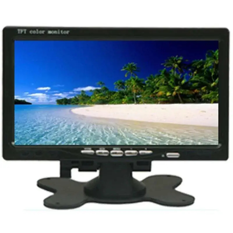 Preț promoțional Monitor video LCD auto de 7" 12-24V