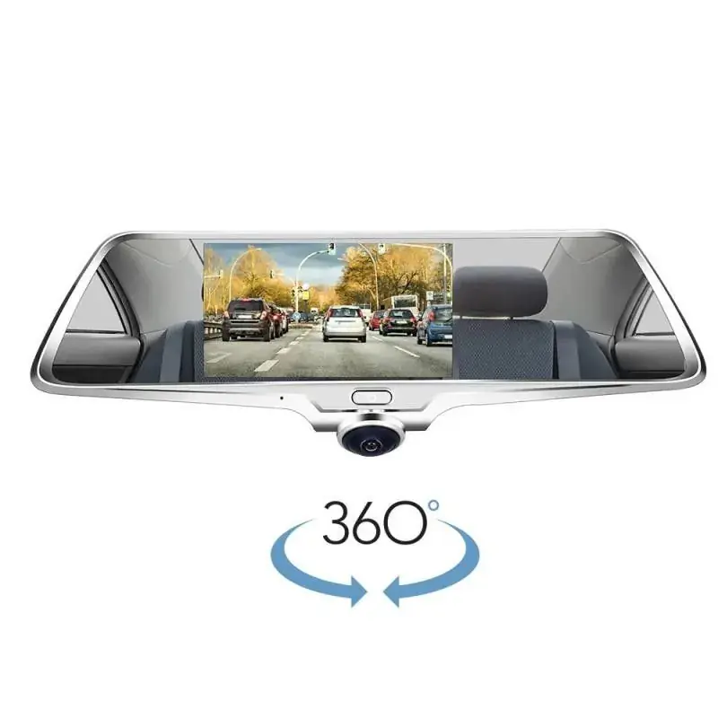 Edotec EDT-FSX66 Oglinda cu monitor de 5" camera video 360 grade Retur ușor