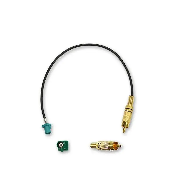 Premium Adaptor cablaj trecere de la Fakra M la RCA M