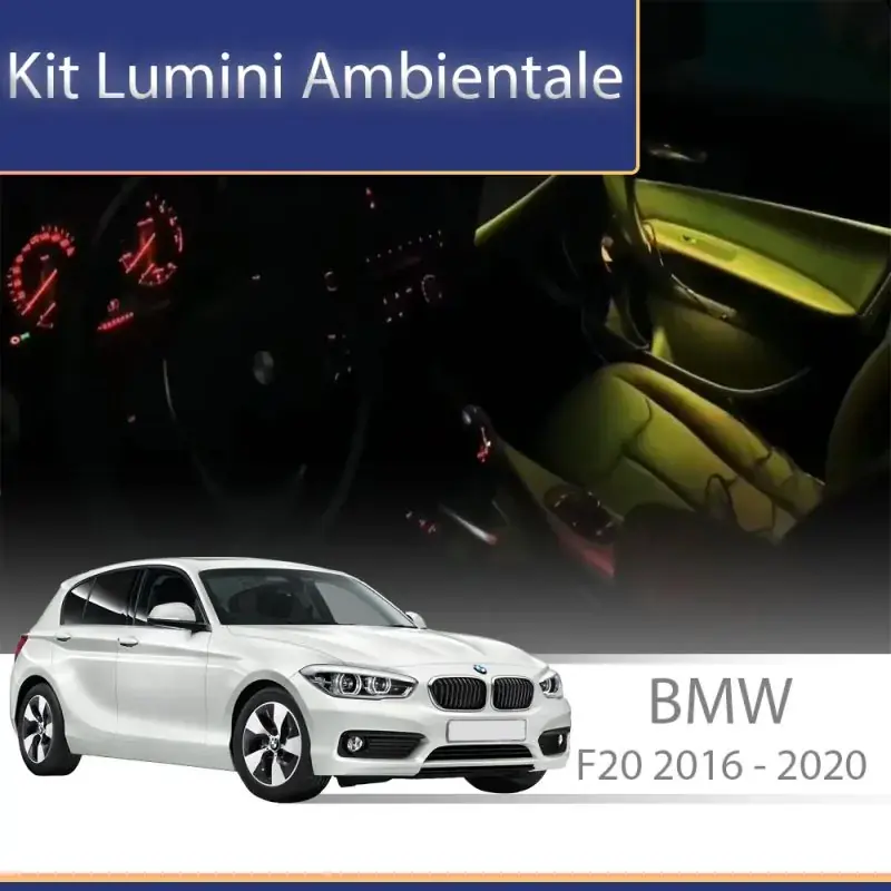 Ofertă limitată Lumini ambientale  BMW Seria 1 (F20) 2016-2020 dedicat set complet control telefon sau sistem original
