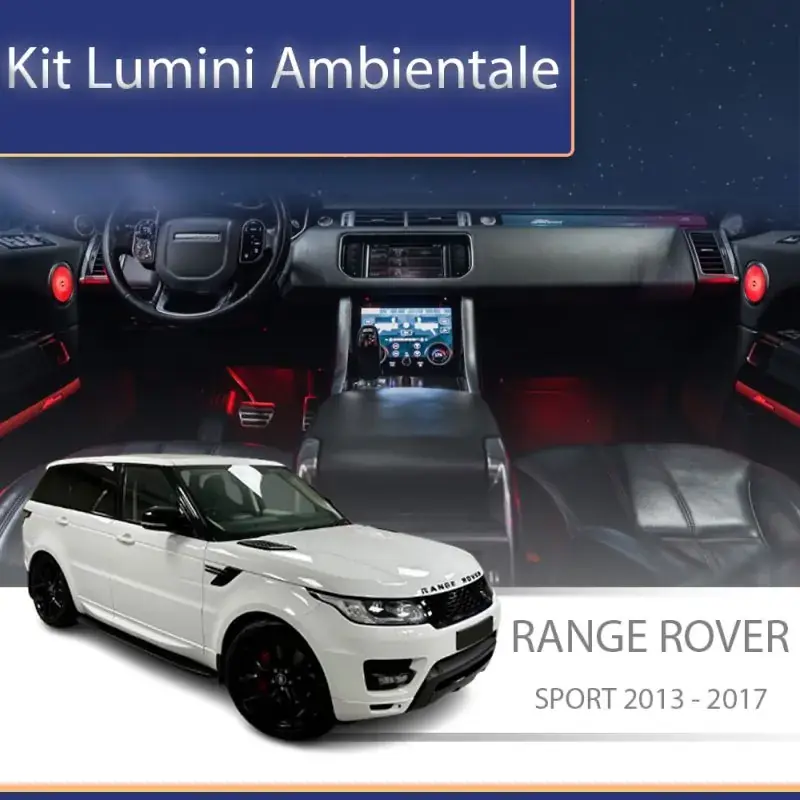 Preț mic Lumini ambientale Range Rover Sport 2013-2022 set complet control telefon sau sistem original