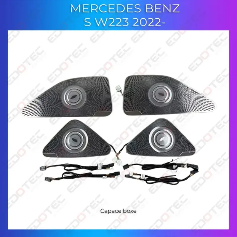 Reducere Lumini ambientale Mercedes  set complet control telefon sau sistem original