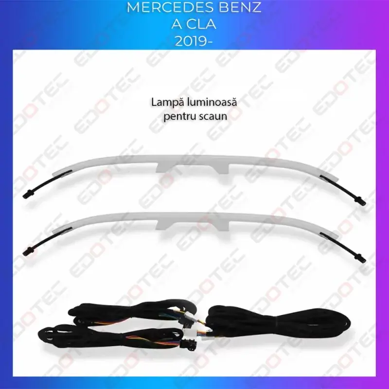 Super ofertă Lumini Ambientale spatar scaune Mercedes A W177 CLA W118 control pe sistemul original sau telefon