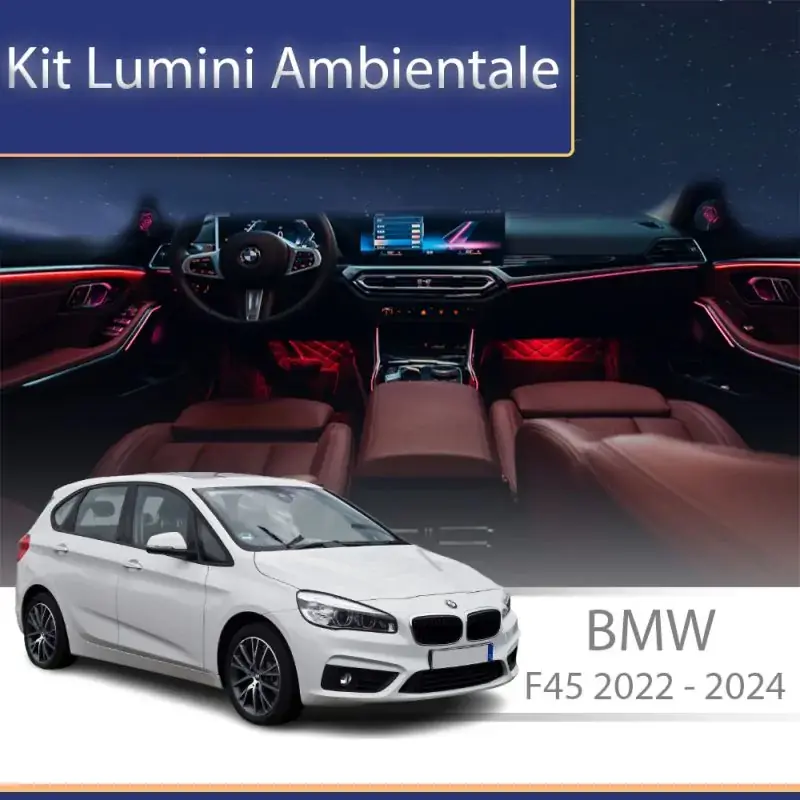 Lumini Ambientale BMW Seria 2 2022-2024 dedicat set complet control telefon sau sistem original Livrare expres
