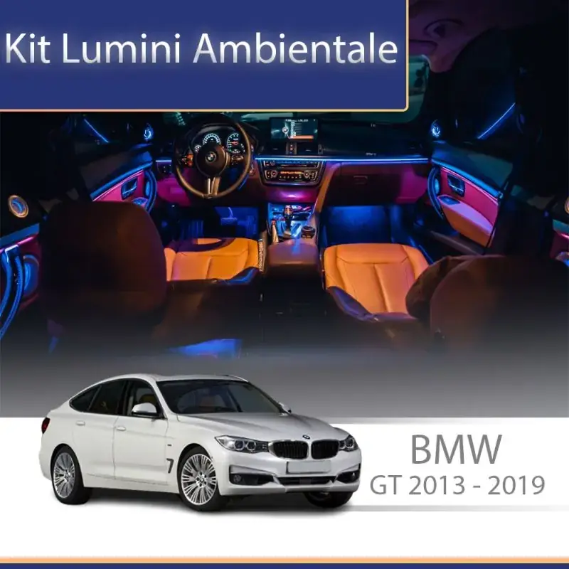 Lumini Ambientale BMW Seria 3 2013-2019 dedicat set complet control telefon sau sistem original Cumpărături sigure