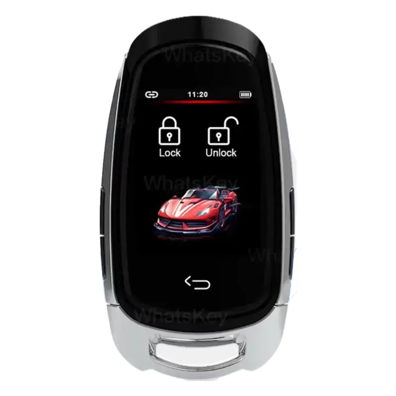 Cheie smart universală touch screen și display color keyless entry negru SK05 Reducere specială