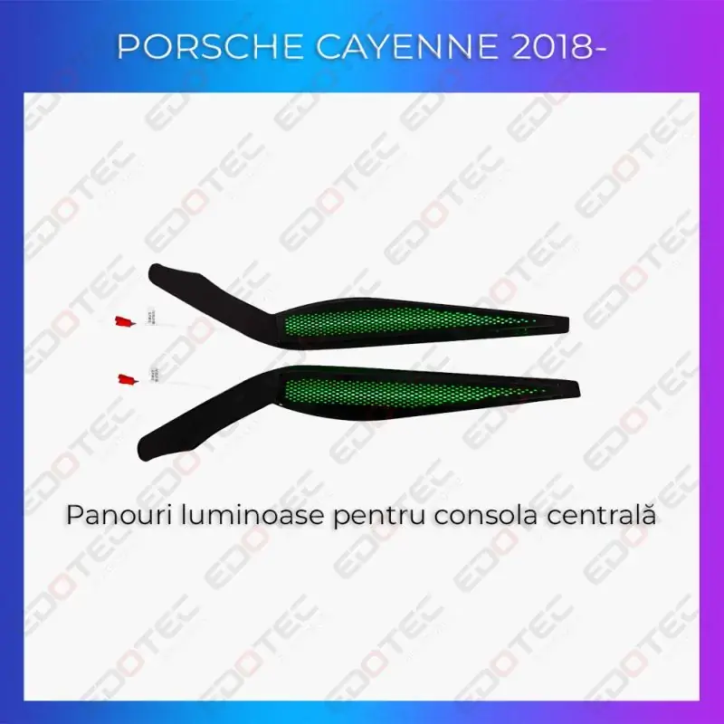 Vezi acum Lumini ambientale Porsche 2018-  trim pentru consola centrală control telefon sau sistem original