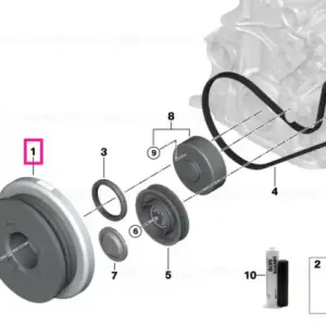 Fulie vibrochen (arbore cotit) - BMW Seria 5 G30, Seria 7 G11 G12, X5 G05 Preferatul clienților