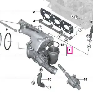 Livrare gratuită Turbocharger with exhaust manifold - BMW - Mini