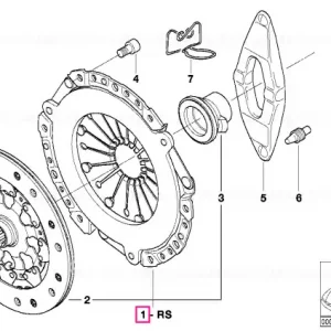 Kit ambreiaj D=240MM - BMW Reducere de preț