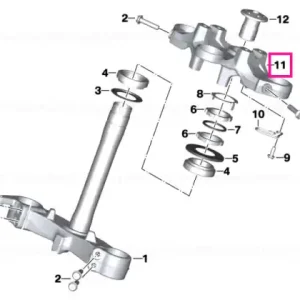 Upper fork cross brace - BMW Motorrad Ultima șansă