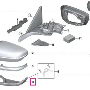 Vezi acum Carcasă inferioară stânga ANODISING - BMW