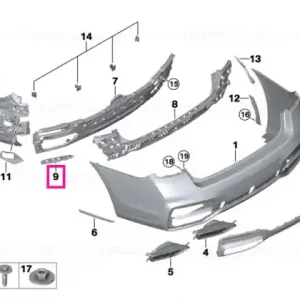 Adaptor left M - BMW Expediere rapidă