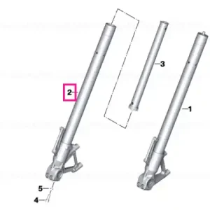 Slider tube right - BMW Motorrad Ieftin