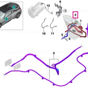 Wrng.harness, equipotential bonding EME - BMW Chilipir