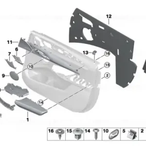 Airbag ușă față stânga - BMW Vezi acum