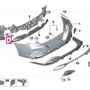 Absorber funnel, right M - BMW Vezi acum
