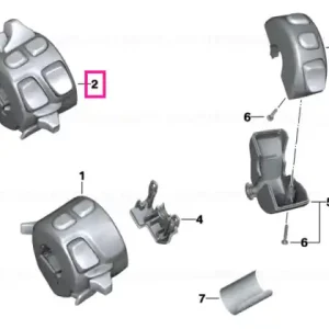 Chilipir Întrerupător combinat stânga - BMW Motorrad