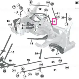 Ultima șansă Strut brace - BMW