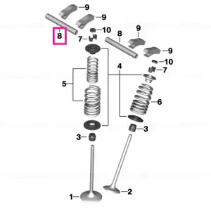 Cumpără online Rocker arm shaft - BMW Motorrad