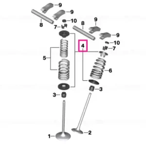 Set valve spring cups - BMW Motorrad Popular