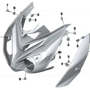 Cumpără acum Carcasă far, dreapta ROHTEIL / BLANK - BMW Motorrad