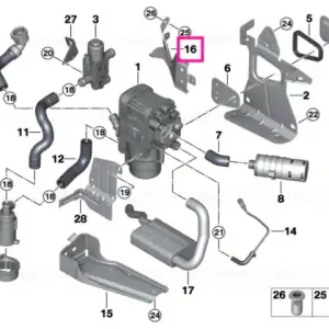 Auxiliary mount - BMW Comandă acum