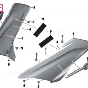 Vezi acum Suport plăcuță dreapta - BMW Motorrad