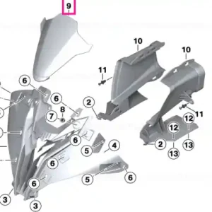 Cumpărături sigure Apărătoare cot aer - BMW Motorrad