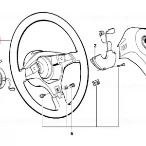Airbag sports steering wheel - BMW Calitate înaltă