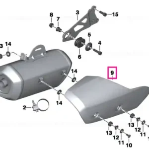 Capac ROHTEIL / BLANK - BMW Motorrad Retur gratuit