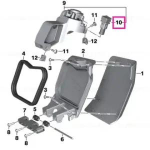 Switch, flap release - BMW Motorrad Cumpără acum