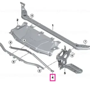 V-strut, front panel - BMW Ofertă de sezon