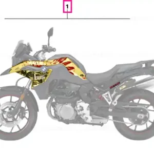 Set stickers style 4 FRESH - BMW Motorrad Lichidare de stoc