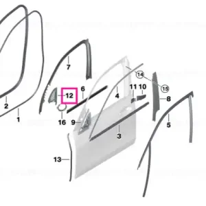 Vezi acum Mirror triangle High End system left - BMW