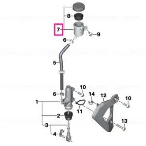 Calitate înaltă Expansion tank - BMW Motorrad