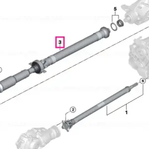 Ansamblu ax motor spate L=1440MM - BMW Ofertă exclusivă