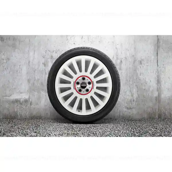 Set roți complete de vară - JCW Rallye Spoke 536 (glossy, bright turned, flow forming) cu anvelopa Goodyear Eagle F1 Asymmetric 3 ROF - 225/45R19 96W XL - Mini Countryman F60 Ultima șansă