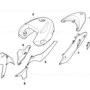 Cel mai vândut Capac roată față ROHTEIL / BLANK - BMW Motorrad