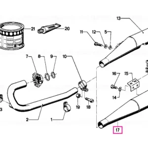 Silencer, left D=38 - BMW Motorrad Cumpără online