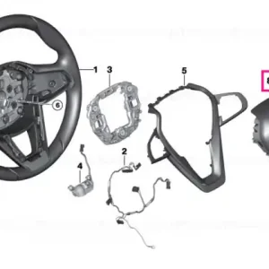 Airbag module, driver's side - BMW Livrare expres