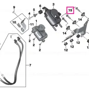 Suport controler clapetă eșapament - BMW Motorrad Promoție