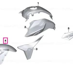 Capac roată faţă SILVER - BMW Motorrad Cel mai bun preț