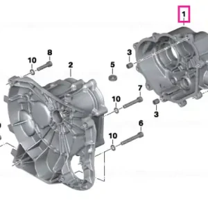 Capac carcasă argintiu - BMW Motorrad Disponibil imediat